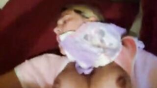 Daddy fucks daughter during changing time.
