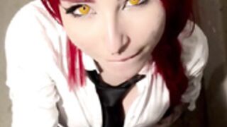 sorabunny makima cosplay bj