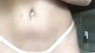 Brazilian girl showing her body