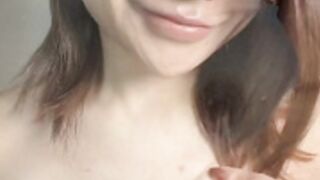 Meruchi Sheer Blue Top and Masturbation