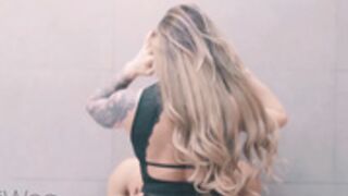Tati Weg com rola preta parte 1