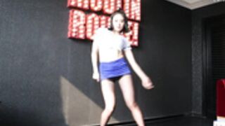 Chinese Dance Leg Tease