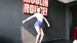 Chinese Dance Leg Tease