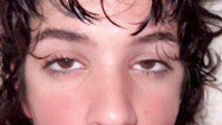 Sext teen gets facial