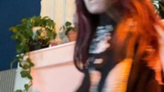 nina romane dancing in gown