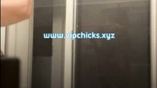 Sexy Girl In Bikini Drop Milk On Her Sexy Ass In Shower