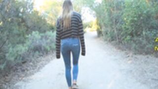 Hiking fuck - Amber Moore