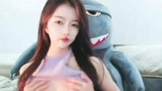 big eye cute girl