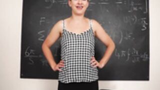 Tindra Frost - WankItNow - Teacher Masturbation