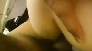 Blonde teen in first bbc experience