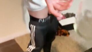 Ethan seeks pissing in a bottle
