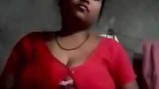 Huge Boobs Bengali Wife Goes Nude For Her Husband