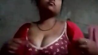 Huge Boobs Bengali Wife Goes Nude For Her Husband