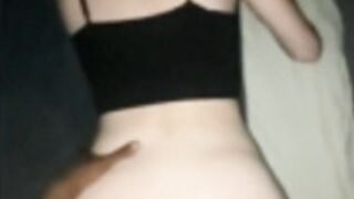 Roommates girl needed a real dick