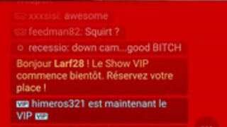 Badison wants to cum so bad in VIP