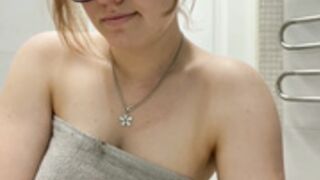 AlysonDorse Topless in Towel