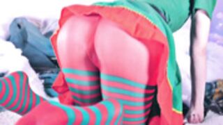 misshowl-onlyfans-santa-s-slutty-elf-misbehaves