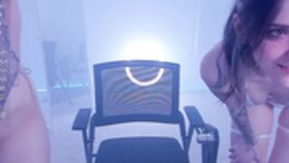 aww_alice ray_faster spanks and foamed nips