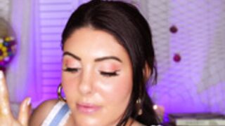 Angelique asmr sucks big banana  3