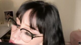 hexmami Sloppy Dildo Blowjob