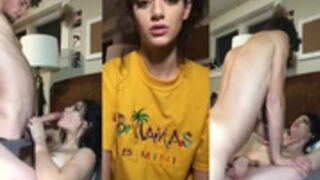 Italian amateur couple having sex homemade