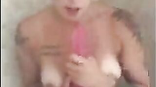 keri love(in the shower with stepsister)