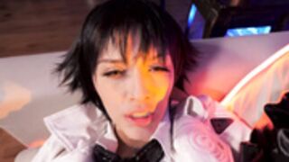 [4K] Rainbowslut Devil May Creampie