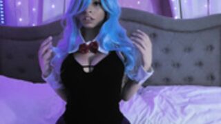 Bulma Bunny strip tease