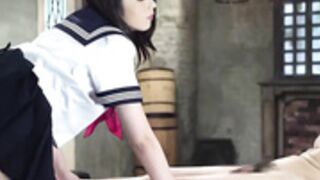 cute japanese maid gokkun
