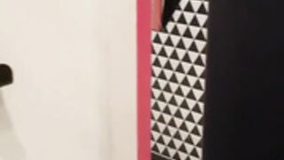 almost got caught masturbating in the locker room