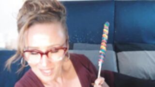 ASMR WITH MORRIGAN LOLLIPOP