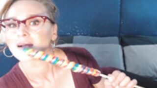 ASMR WITH MORRIGAN LOLLIPOP