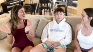 FitBryceAdams Chloe's Sneaky Birthday 3Way