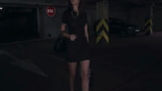 Jeny Smith - Oil & dildo in garage