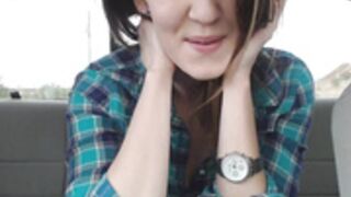 Amber Hahn Pick Me Up Car Blowjob