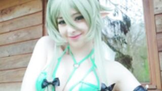 Mikomi Hokina goblin slayer high elf archer cosplay #2