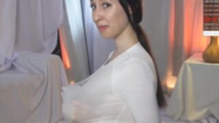 Sunny_Maria in a wet top on 5 June 2023