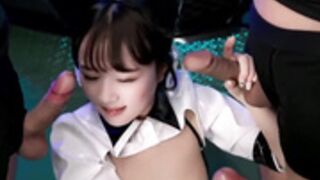 cospuri - Ria Kurumi bukkake cosplay