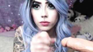 Kiittenymph - Nymphs 1st Slutty Double Blowjob/Cumshot