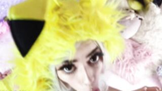 Kiittenymph - Pikachu Slut Suck & Fuck 2