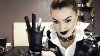 leather switch girl