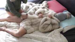 fur hood down jacket 257