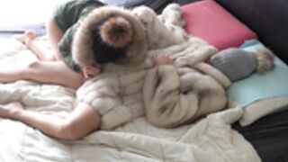 fur hood down jacket 257