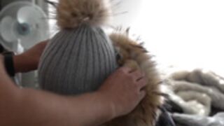 fur hood down jacket 249