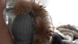 fur hood down jacket 249