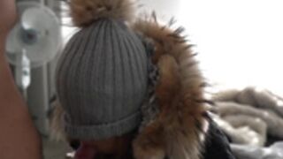 fur hood down jacket 249