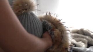 fur hood down jacket 249