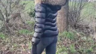 fur hood down jacket 247