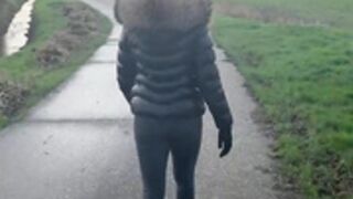 fur hood down jacket 247