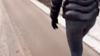 fur hood down jacket 243